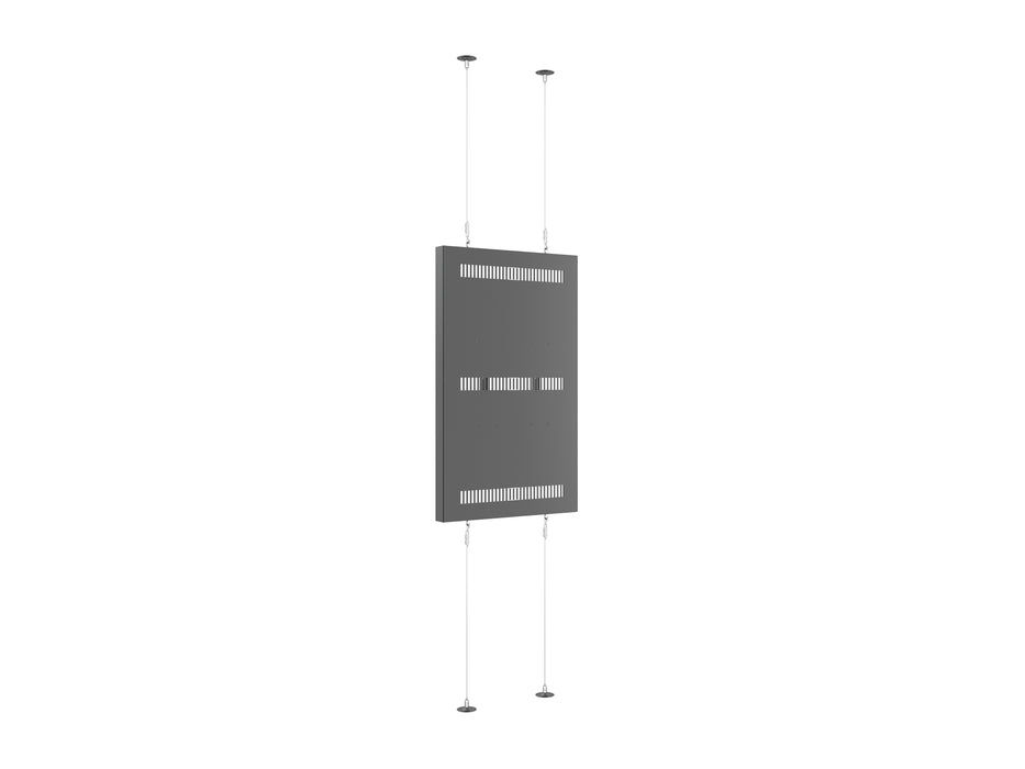 Multibrackets M Pro Series Enclosure 55" Wire F2C Medium Black Signage Display Enclosures Multibrackets