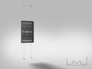 Multibrackets M Pro Series Enclosure 55" Wire F2C Medium Black Signage Display Enclosures Multibrackets