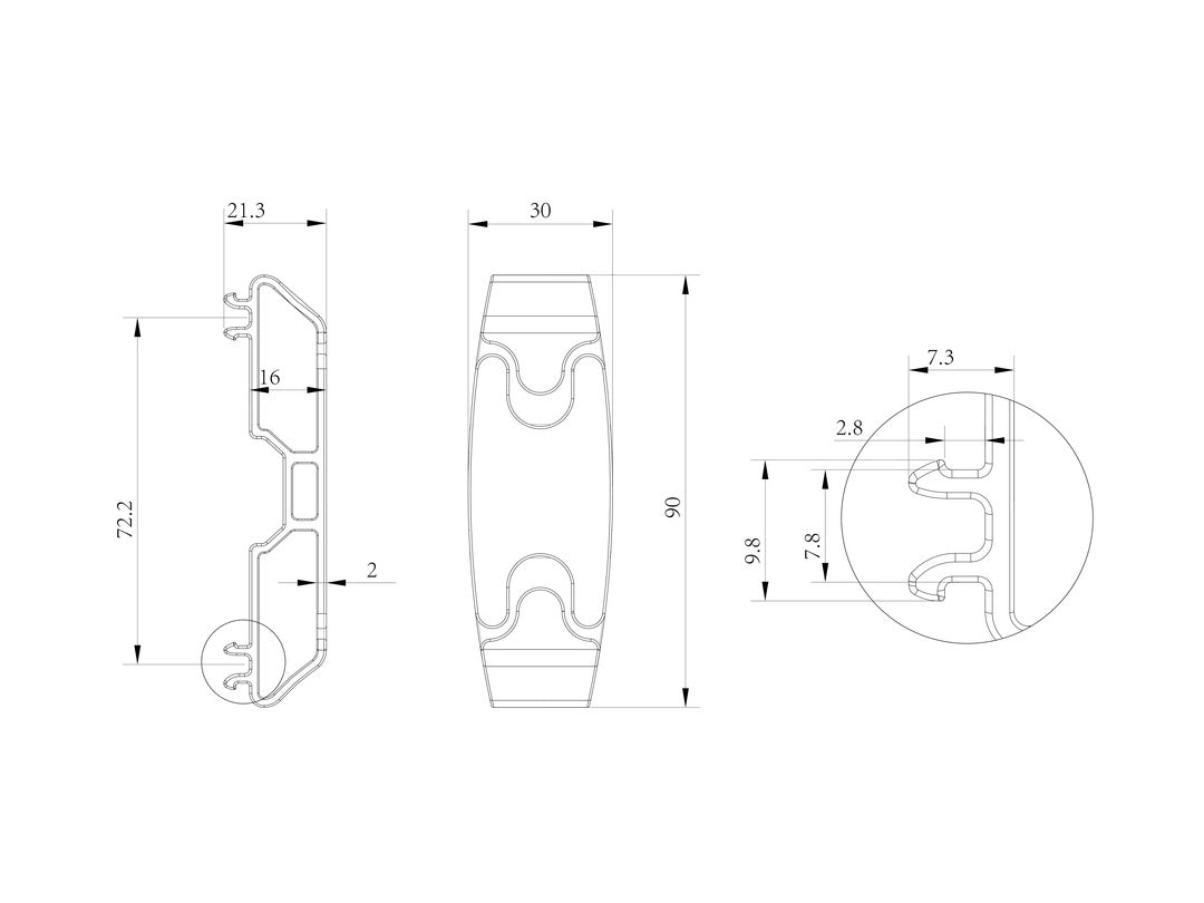 Multibrackets M Pro Series Cable Management Clip 12-Pack | 7350073737482 Mounting Accessory Multibrackets