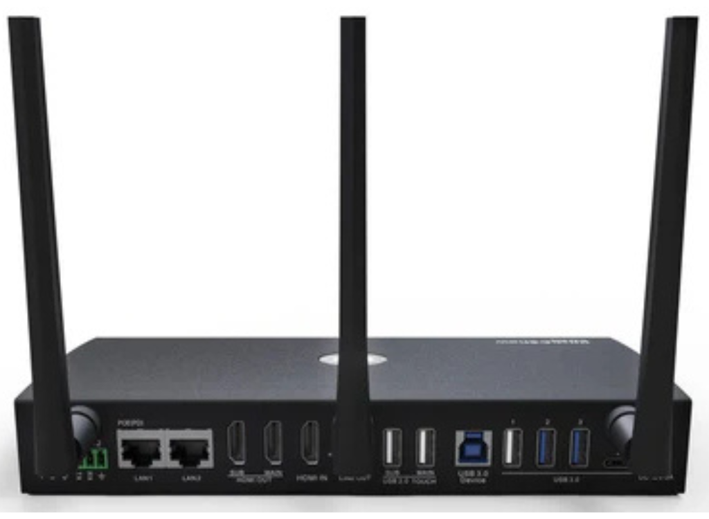 Kindermann Klick&Show K-FX Plus Universal BYOM & BYOD Wireless Conference Room Solution | 7488000360 Wireless Presentation System Kindermann