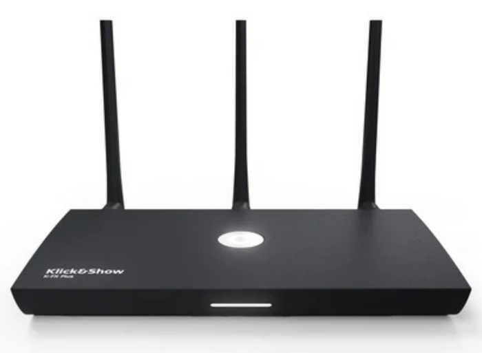 Kindermann Klick&Show K-FX Plus Universal BYOM & BYOD Wireless Conference Room Solution | 7488000360 Wireless Presentation System Kindermann