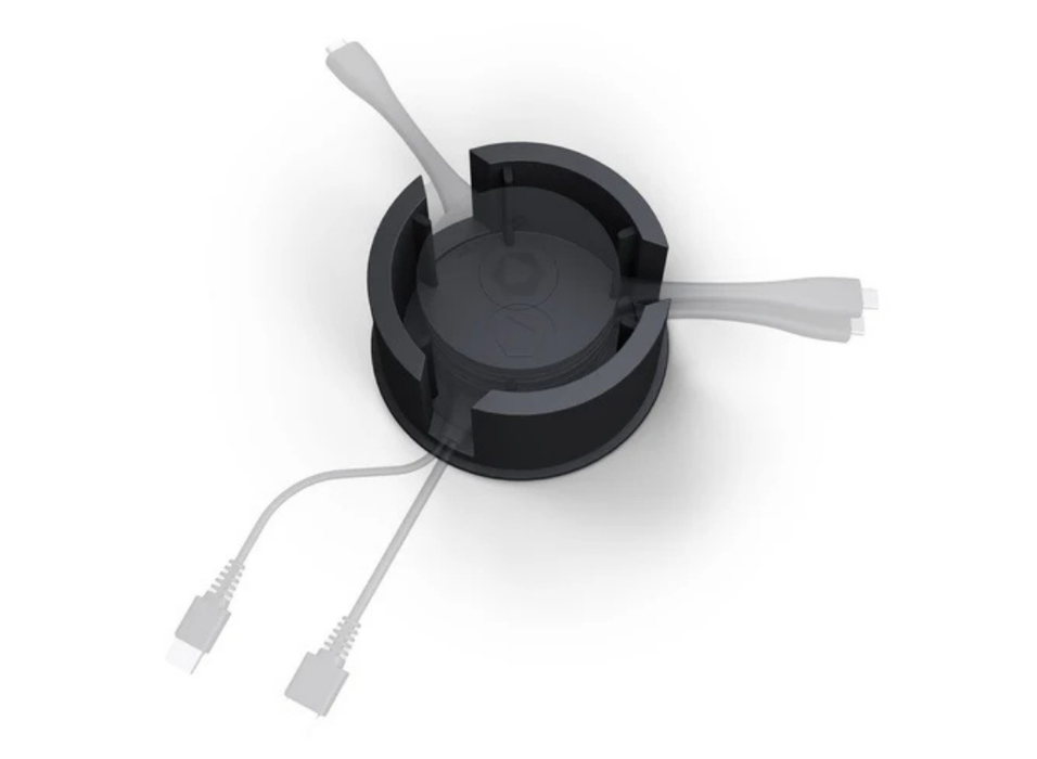 Kindermann Klick&Show TRAY-4K Organising Tray for 4x K&S 4K Transmitters | 7488000363 Kindermann Wireless Presentation Systems Kindermann