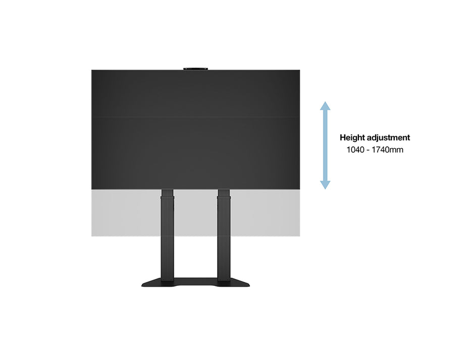 Multibrackets M Public Floorbase Dual Pillar 180 HD | For 60" - 100" Screens