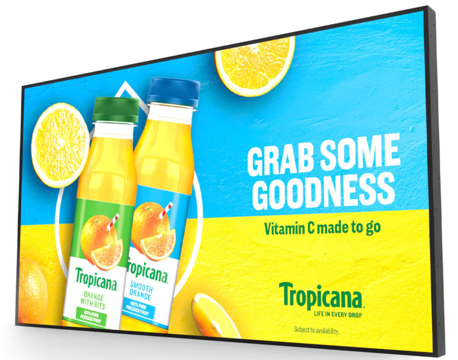 32" to 65" Digital Window Display Screens High Brightness Digital Signage ScreenMoove