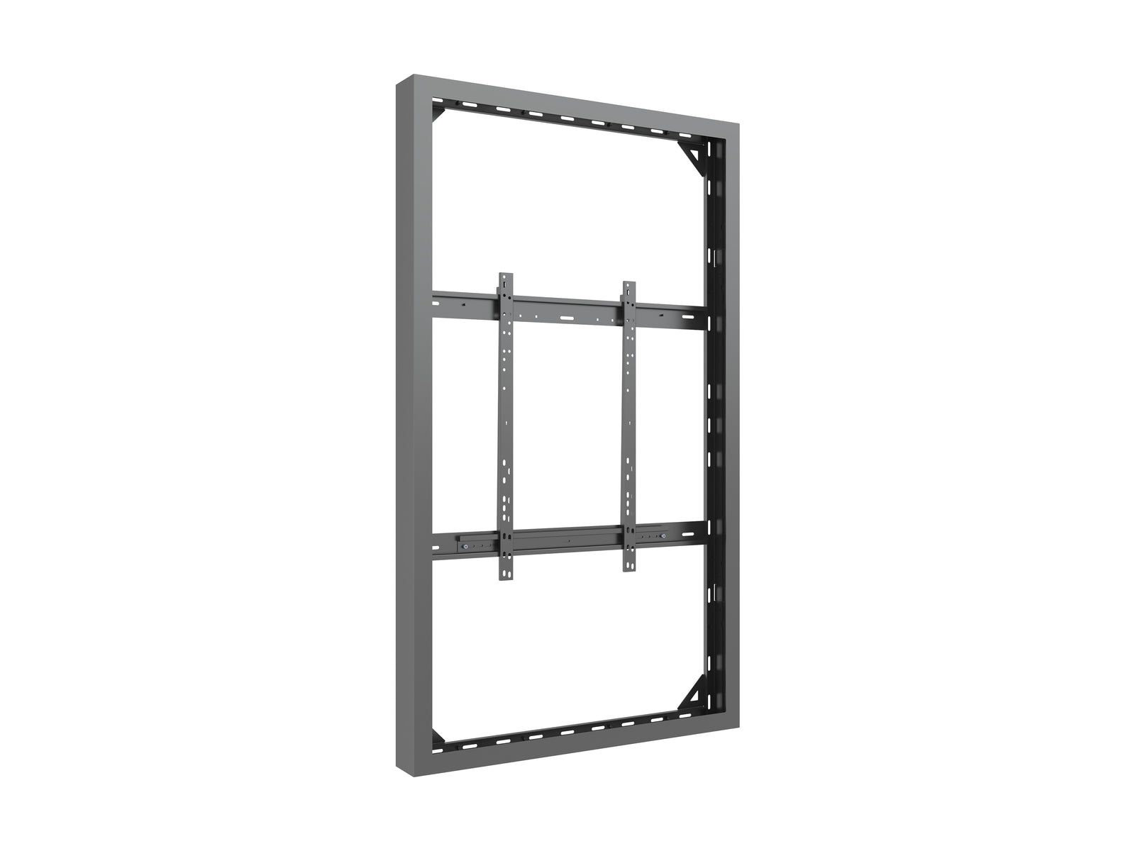 Multibrackets M Pro Series Enclosure 75" High Brightness Wall Large Black Signage Display Enclosures Multibrackets