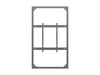 Multibrackets M Pro Series Enclosure 75" High Brightness Wall Large Black Signage Display Enclosures Multibrackets