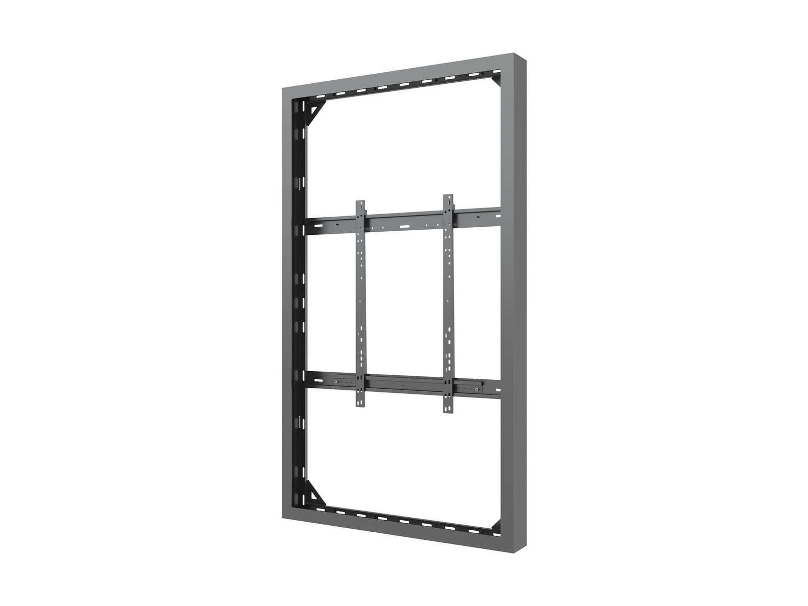 Multibrackets M Pro Series Enclosure 75" High Brightness Wall Large Black Signage Display Enclosures Multibrackets