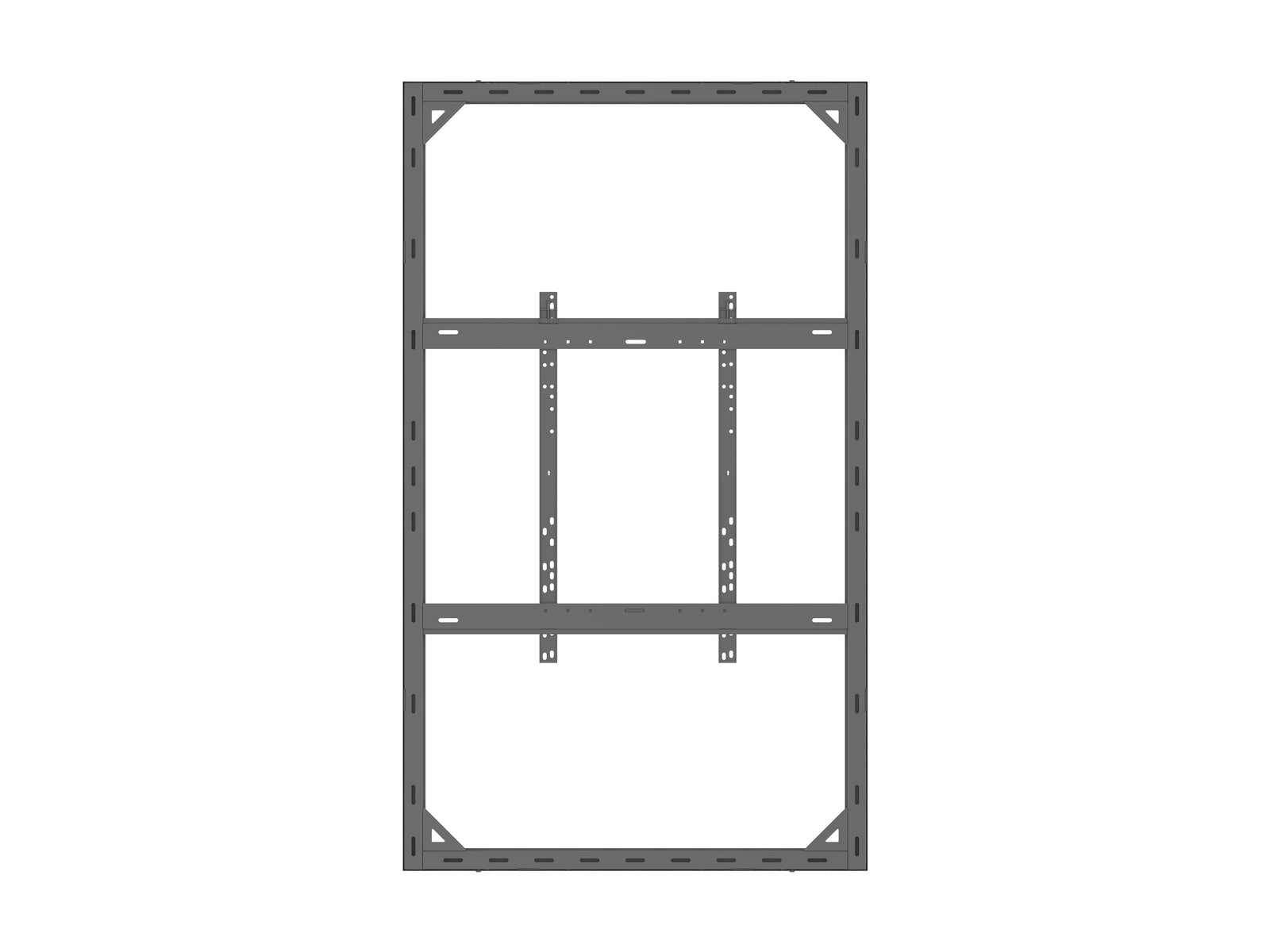 Multibrackets M Pro Series Enclosure 75" High Brightness Wall Large Black Signage Display Enclosures Multibrackets