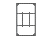 Multibrackets M Pro Series Enclosure 75" High Brightness Wall Large Black Signage Display Enclosures Multibrackets