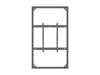 Multibrackets M Pro Series Enclosure 75" High Brightness Wall Large Black Signage Display Enclosures Multibrackets