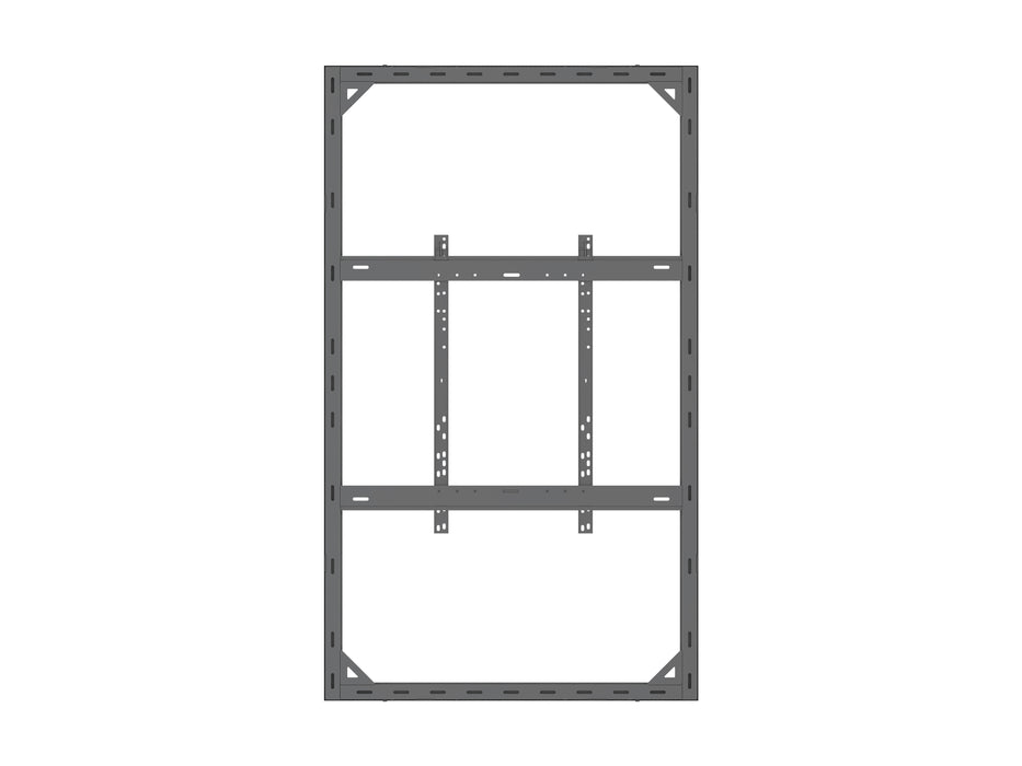 Multibrackets M Pro Series Enclosure 75" High Brightness Wall Large Black Signage Display Enclosures Multibrackets