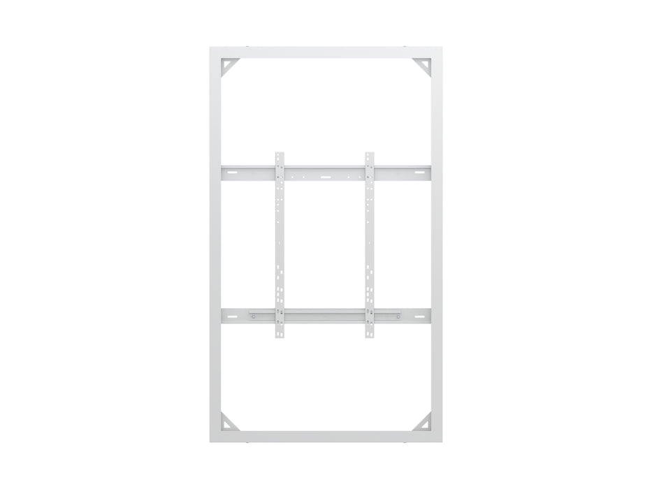 Multibrackets M Pro Series Enclosure 75" High Brightness Wall Large White Signage Display Enclosures Multibrackets