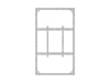 Multibrackets M Pro Series Enclosure 75" High Brightness Wall Large White Signage Display Enclosures Multibrackets