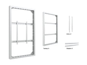 Multibrackets M Pro Series Enclosure 75" High Brightness Wall Large White Signage Display Enclosures Multibrackets