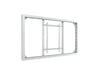 Multibrackets M Pro Series Enclosure 75" High Brightness Wall Large White Signage Display Enclosures Multibrackets
