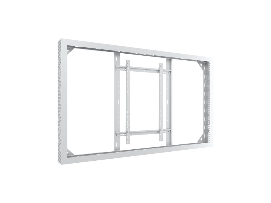 Multibrackets M Pro Series Enclosure 75" High Brightness Wall Large White Signage Display Enclosures Multibrackets