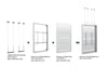 Multibrackets M Pro Series Enclosure 75" High Brightness Wall Large White Signage Display Enclosures Multibrackets