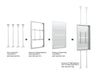Multibrackets M Pro Series Enclosure 75" High Brightness Wall Large White Signage Display Enclosures Multibrackets
