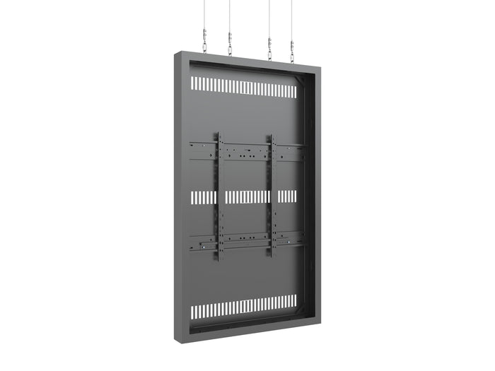 Multibrackets M Pro Series Enclosure 75" High Brightness Wire Large Black Signage Display Enclosures Multibrackets