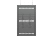 Multibrackets M Pro Series Enclosure 75" High Brightness Wire Large Black Signage Display Enclosures Multibrackets
