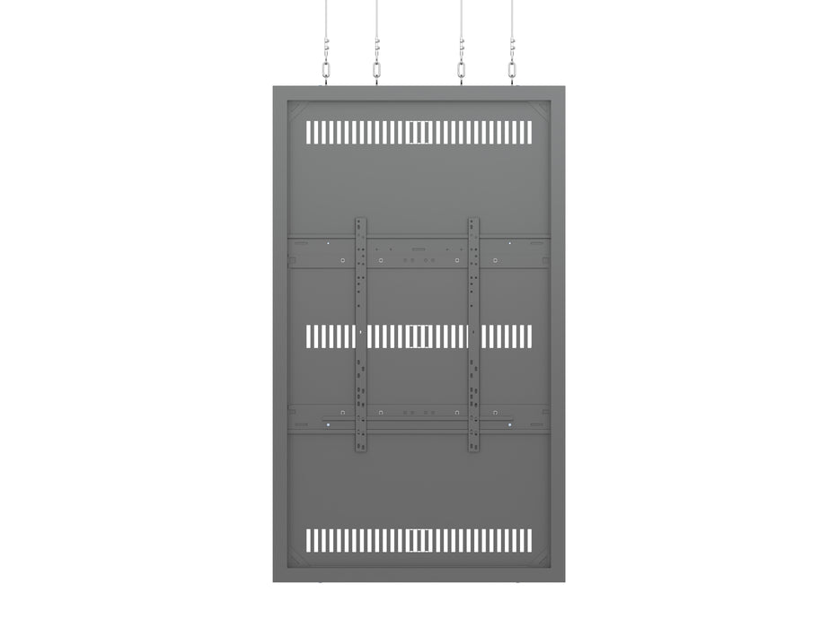 Multibrackets M Pro Series Enclosure 75" High Brightness Wire Large Black Signage Display Enclosures Multibrackets
