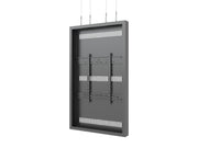 Multibrackets M Pro Series Enclosure 75" High Brightness Wire Large Black Signage Display Enclosures Multibrackets