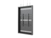 Multibrackets M Pro Series Enclosure 75" High Brightness Wire Large Black Signage Display Enclosures Multibrackets