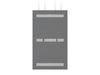 Multibrackets M Pro Series Enclosure 75" High Brightness Wire Large Black Signage Display Enclosures Multibrackets