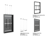 Multibrackets M Pro Series Enclosure 75" High Brightness Wire Large Black Signage Display Enclosures Multibrackets