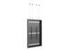 Multibrackets M Pro Series Enclosure 75" High Brightness Wire Large Black Signage Display Enclosures Multibrackets