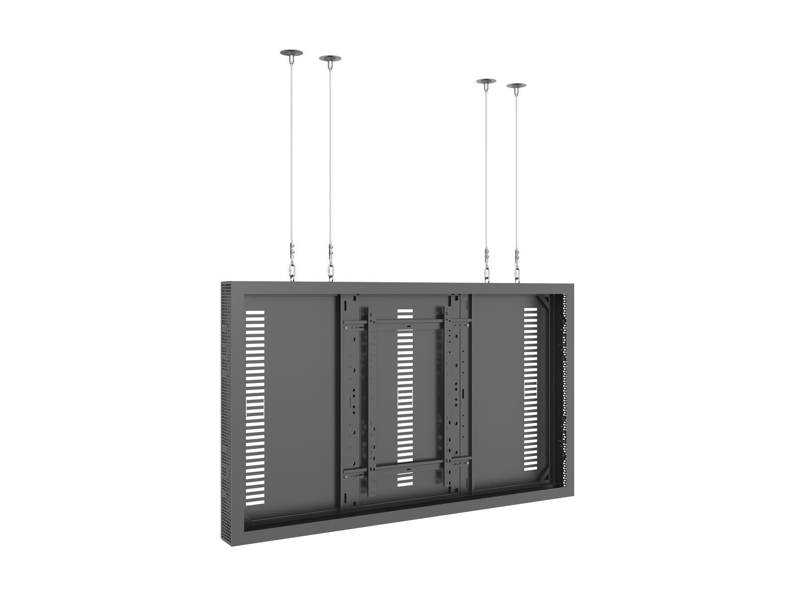 Multibrackets M Pro Series Enclosure 75" High Brightness Wire Large Black Signage Display Enclosures Multibrackets