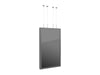 Multibrackets M Pro Series Enclosure 75" High Brightness Wire Large Black Signage Display Enclosures Multibrackets