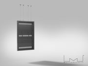 Multibrackets M Pro Series Enclosure 75" High Brightness Wire Large Black Signage Display Enclosures Multibrackets