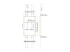 Multibrackets M Pro Series Enclosure 75" High Brightness Floor to Ceiling Wire Large Black Signage Display Enclosures Multibrackets