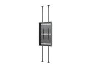 Multibrackets M Pro Series Enclosure 75" High Brightness Floor to Ceiling Large Black Signage Display Enclosures Multibrackets