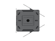 Multibrackets 17" - 32" 32BDL-4050D 0.8m Display Ceiling Mount Pro For 3 Screens Ceiling Mount Bracket Multibrackets