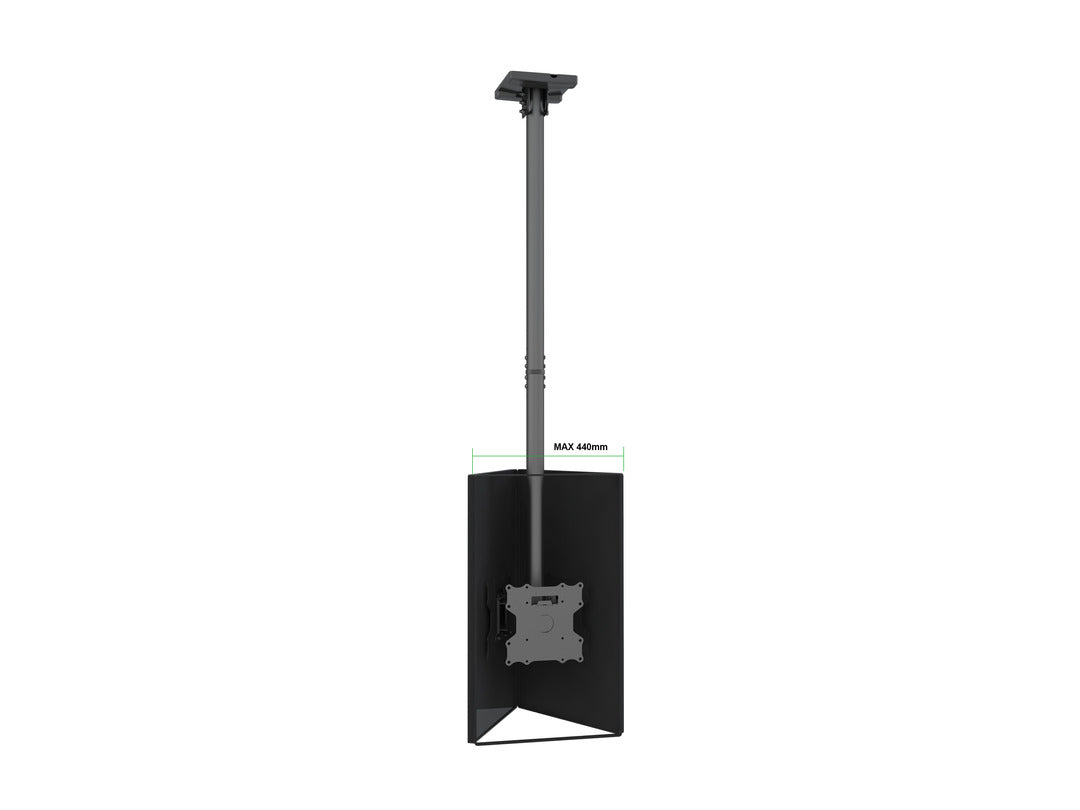 Multibrackets 17" - 32" 32BDL-4050D 0.8m Display Ceiling Mount Pro For 3 Screens Ceiling Mount Bracket Multibrackets