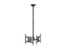 Multibrackets 32" - 49" 49BDL-4050D 0.8m Display Ceiling Mount Pro For 2 Screens