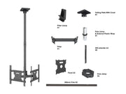 Multibrackets 32" - 49" 49BDL-4050D 0.8m Display Ceiling Mount Pro For 2 Screens Ceiling Mount Bracket Multibrackets