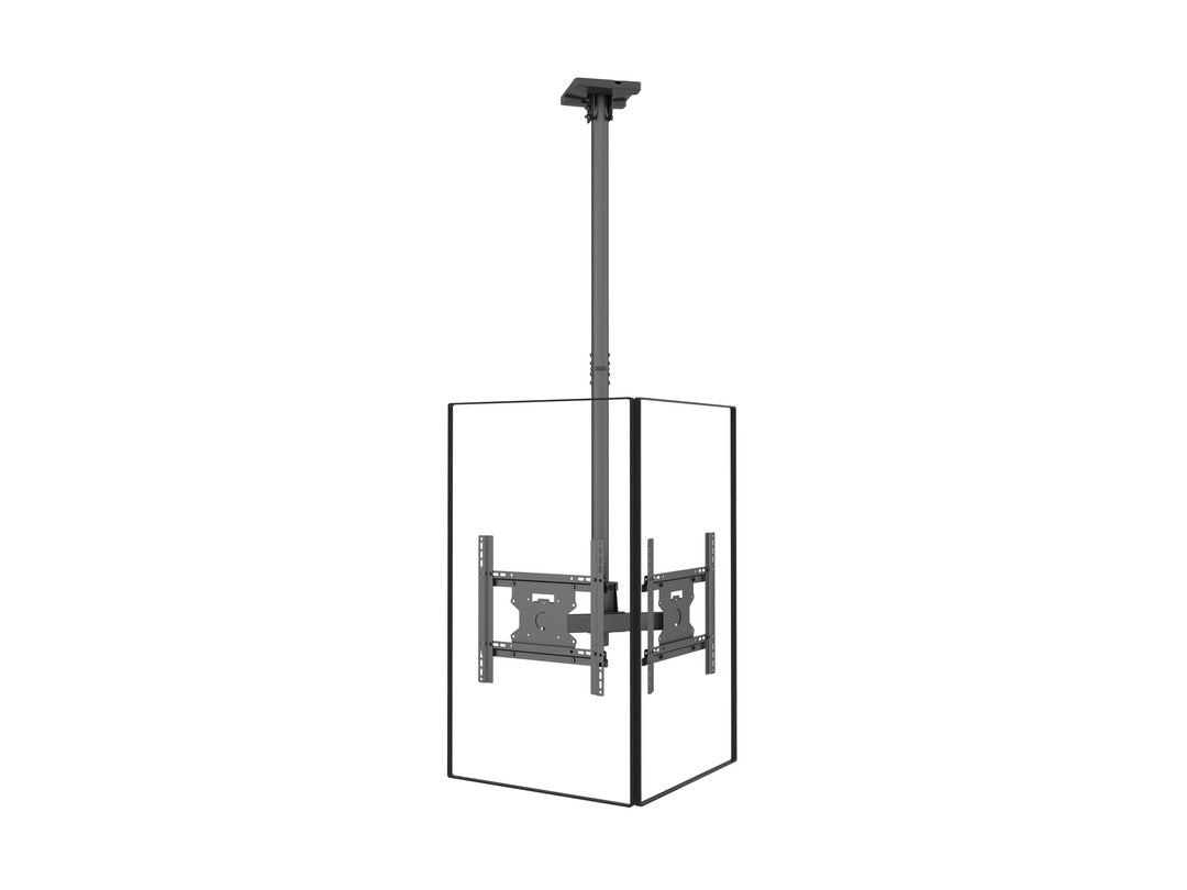 Multibrackets 32" - 49" 49BDL-4050D 0.8m Display Ceiling Mount Pro For 2 Screens Ceiling Mount Bracket Multibrackets