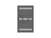 Multibrackets M Pro Series Enclosure 43" Column Medium Black Signage Display Enclosures Multibrackets