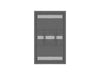 Multibrackets M Pro Series Enclosure 43" Column Medium Black Signage Display Enclosures Multibrackets