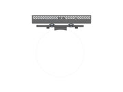 Multibrackets M Pro Series Enclosure 43" Column Medium Black Signage Display Enclosures Multibrackets