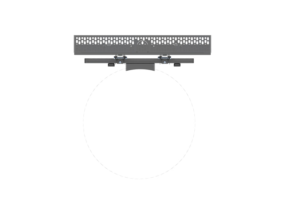 Multibrackets M Pro Series Enclosure 43" Column Medium Black Signage Display Enclosures Multibrackets
