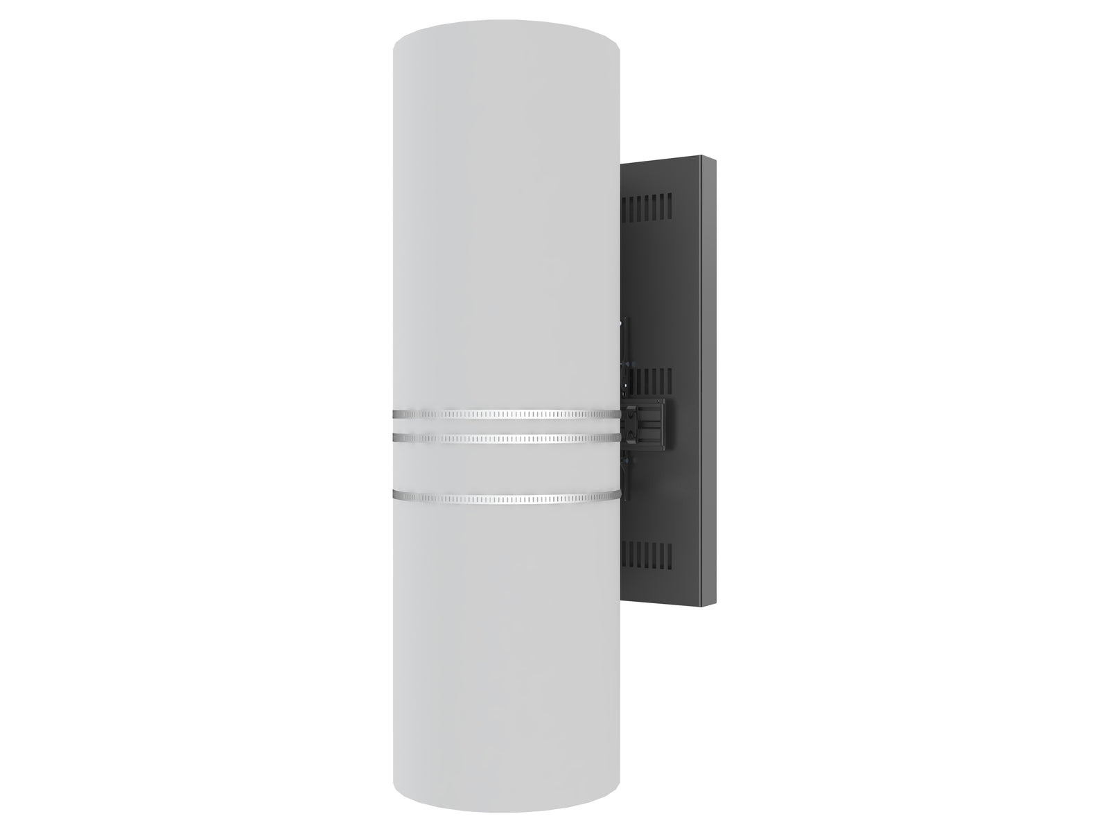 Multibrackets M Pro Series Enclosure 43" Column Medium Black Signage Display Enclosures Multibrackets