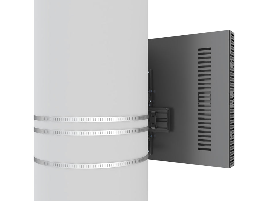 Multibrackets M Pro Series Enclosure 43" Column Medium Black Signage Display Enclosures Multibrackets