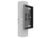 Multibrackets M Pro Series Enclosure 43" Column Medium Black Signage Display Enclosures Multibrackets