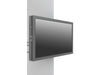 Multibrackets M Pro Series Enclosure 43" Column Medium Black Signage Display Enclosures Multibrackets