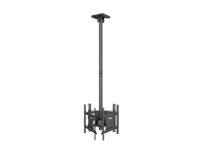 Multibrackets 32" - 49" 49BDL-4050D 0.8m Display Ceiling Mount Pro For 3 Screens Ceiling Mount Brackets Multibrackets