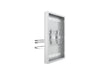 Multibrackets M Pro Series Enclosure 43" Column Medium White Signage Display Enclosures Multibrackets